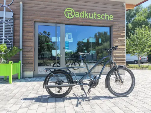 [90012-5008-gl] Radkutsche SOLID (to go) - RAL 5008 Graublau (glänzend)